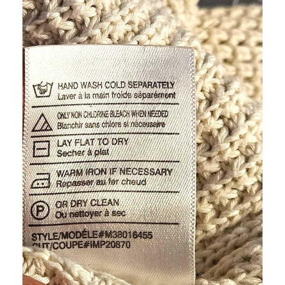 Vince Womens Sweater Ivory M MinimalistChic QuietLuxury Monochrome Capsule - Picture 9 of 11